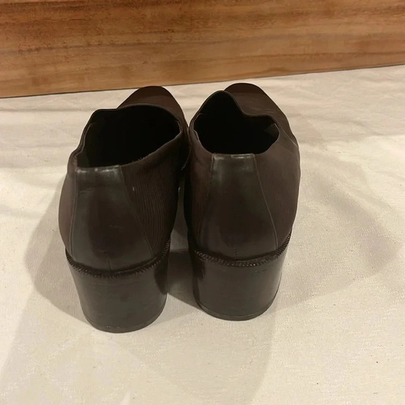 Vintage Donald J Pliner women’s block heel dress shoes‎ brown size 7 EUC - Picture 4 of 6